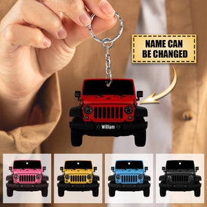 Personalized Suvs Acrylic Keychain - Gift For Suvs Lover