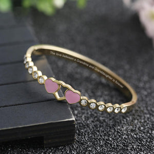 To My Granddaughter - "The love between Us is forever" - Bracelet