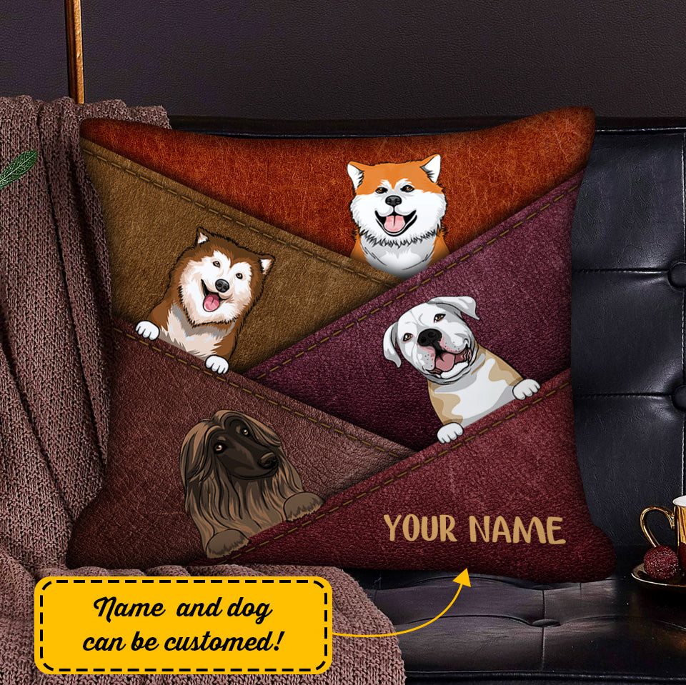 PERSONALIZED DOG PILLOWCASE