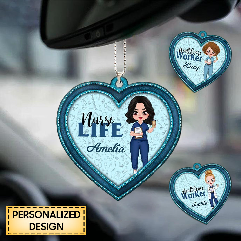 PERSONALIZED NURSE LIFE ACRYLIC ORNAMENT GIFT FOR NURSES
