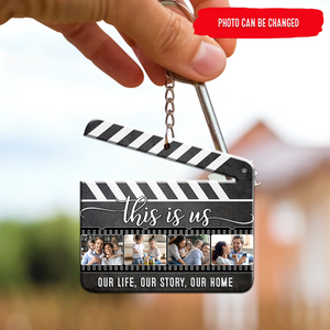 This Is Us Personalized Keychain