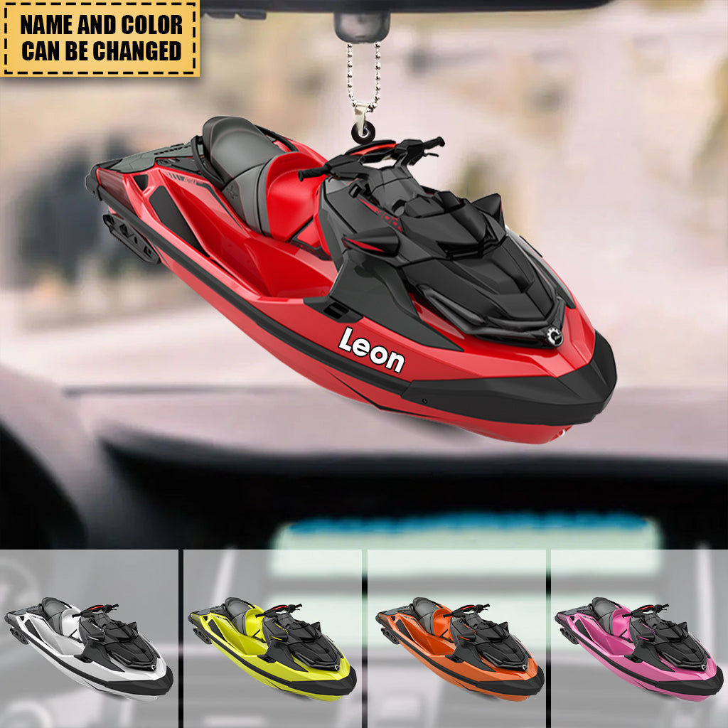 Personalized Watercraft Boat Acrylic Ornament