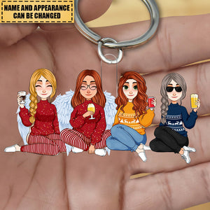 Always Sisters - Personalized Acrylic Keychain