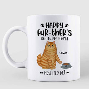 Happy Further‘s Day Sassy Cats Personalized Mug