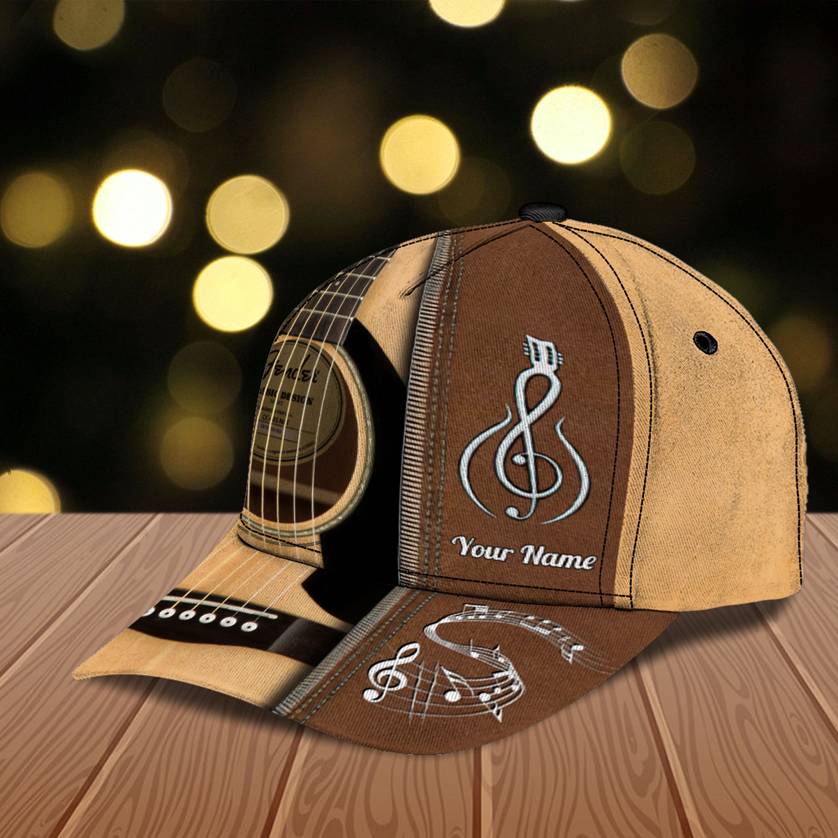 Guitar Personalized Classic Cap