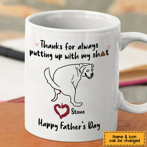 Personalized Gift For Dog Dad Mug 24683
