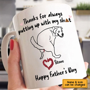 Personalized Gift For Dog Dad Mug 24683