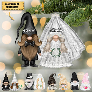 Personalized Wedding Doll Ornament Couples Ornament, Wedding Gift