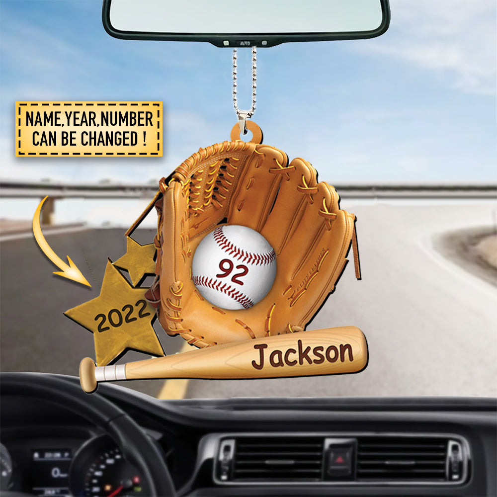 Personalized Baseball Set Ornament