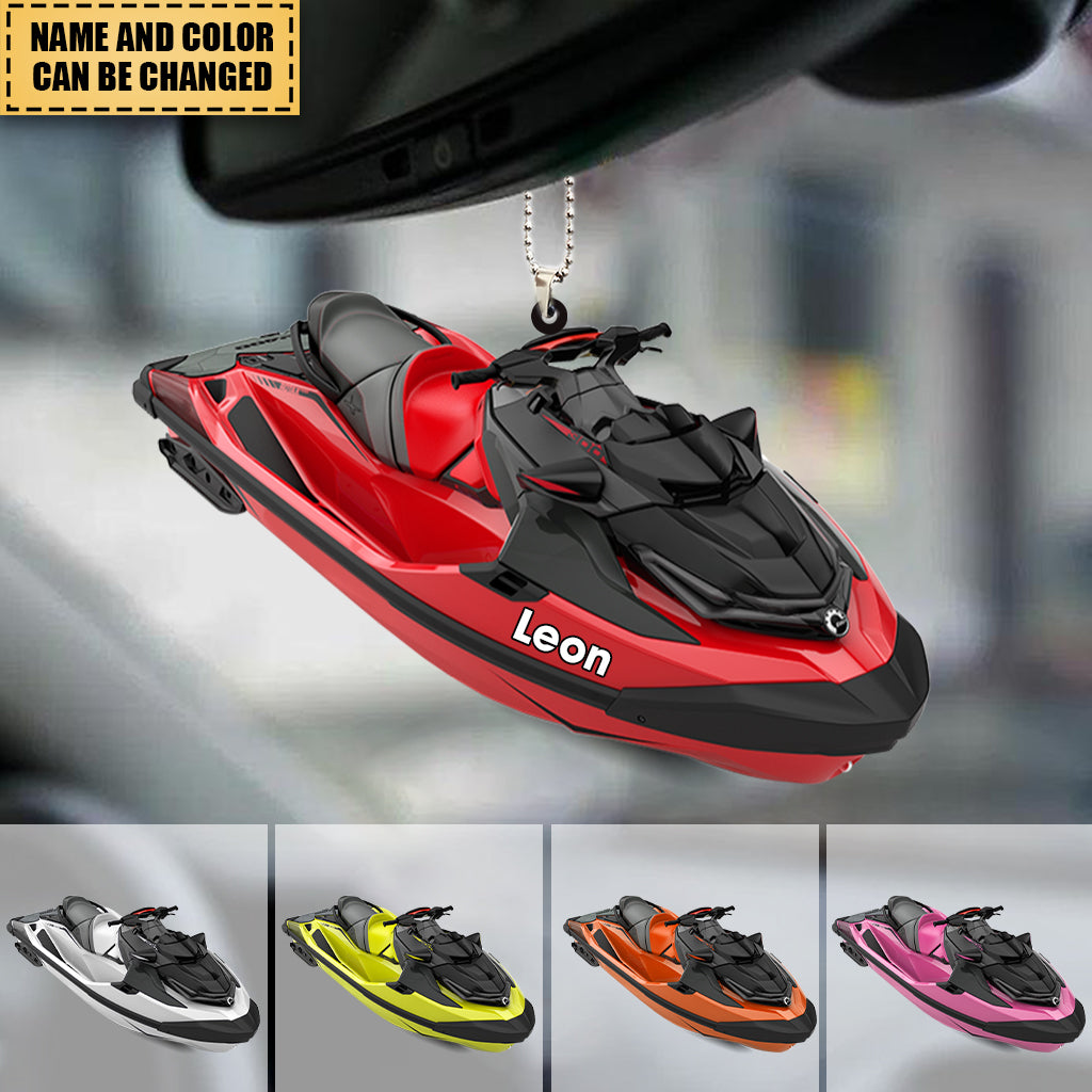 Personalized Watercraft Boat Acrylic Ornament