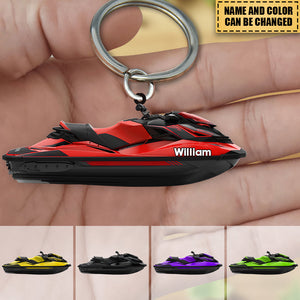 Personalized Water Craft Motorcycle Keychain
