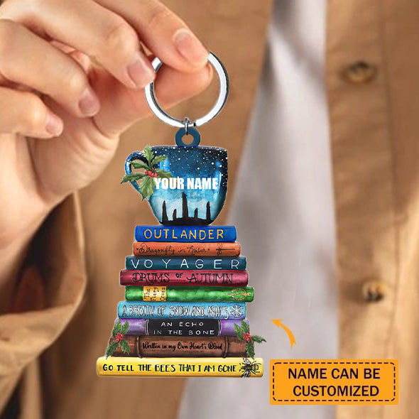 Outlander Novel Go Tell The Bees That I Am Go KEYCHAIN - Gift for Outlander Fans