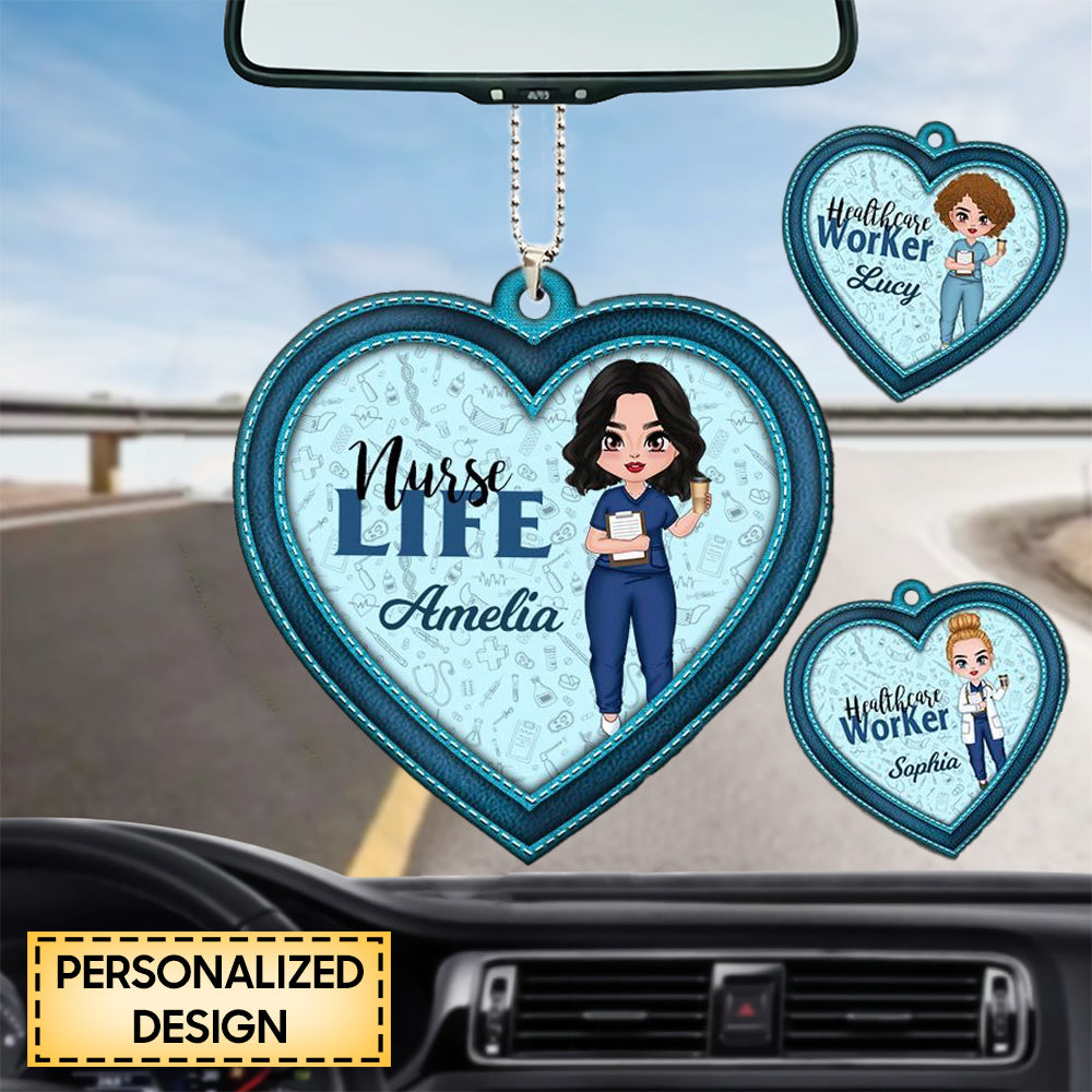 PERSONALIZED NURSE LIFE ACRYLIC ORNAMENT GIFT FOR NURSES