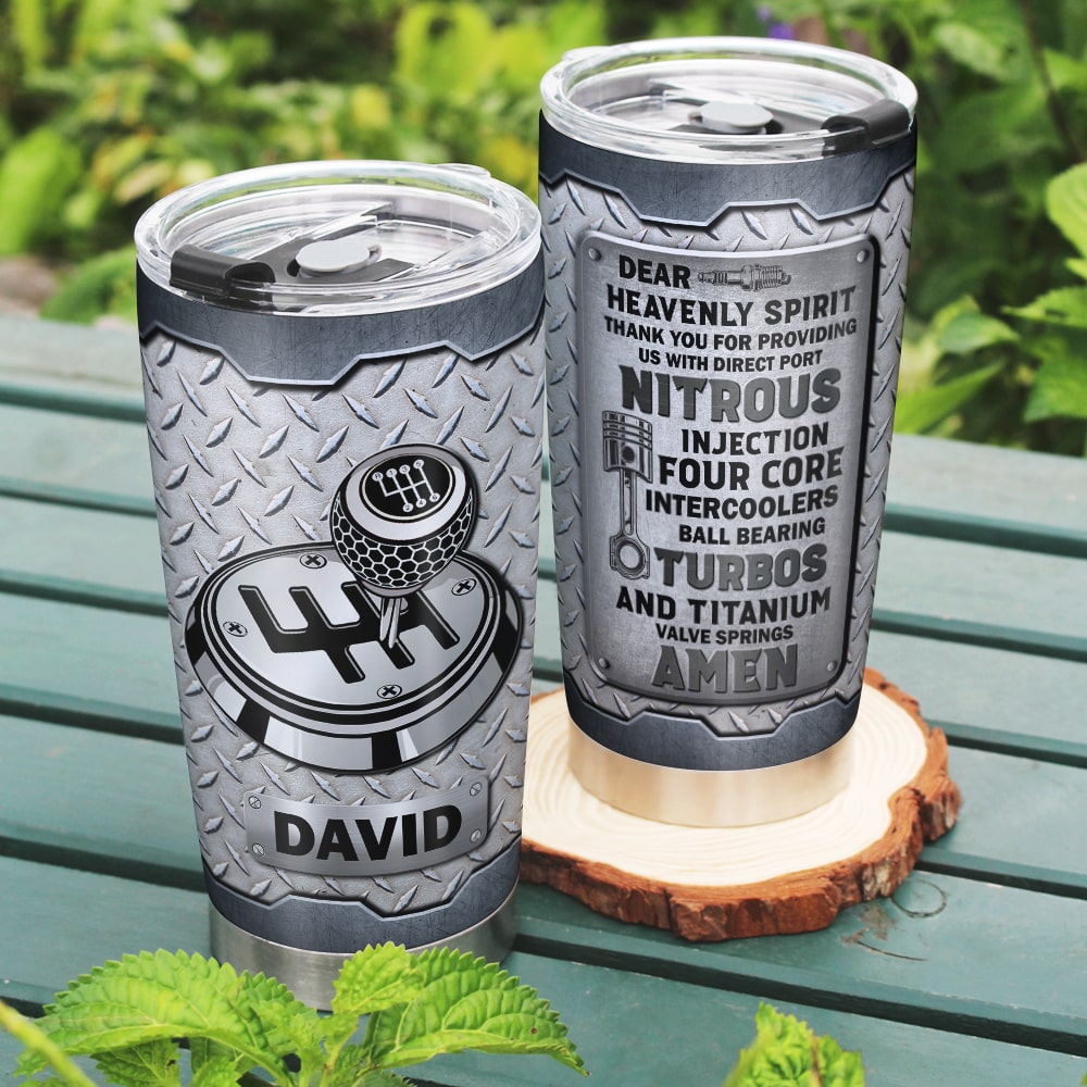 Thank You For Providing Us With Direct Port Personalized Muscle Car Tumbler Gift For Car Lovers