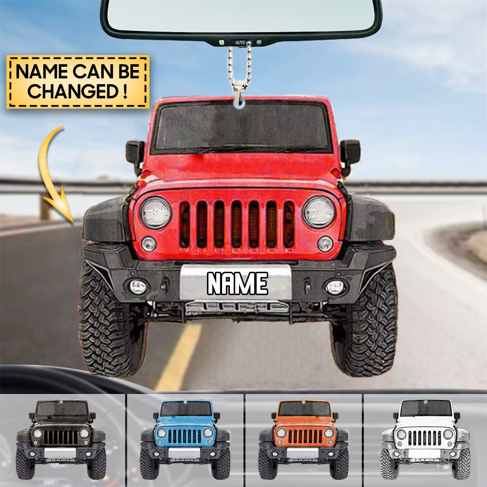 Suvs Personalized Acrylic Ornament