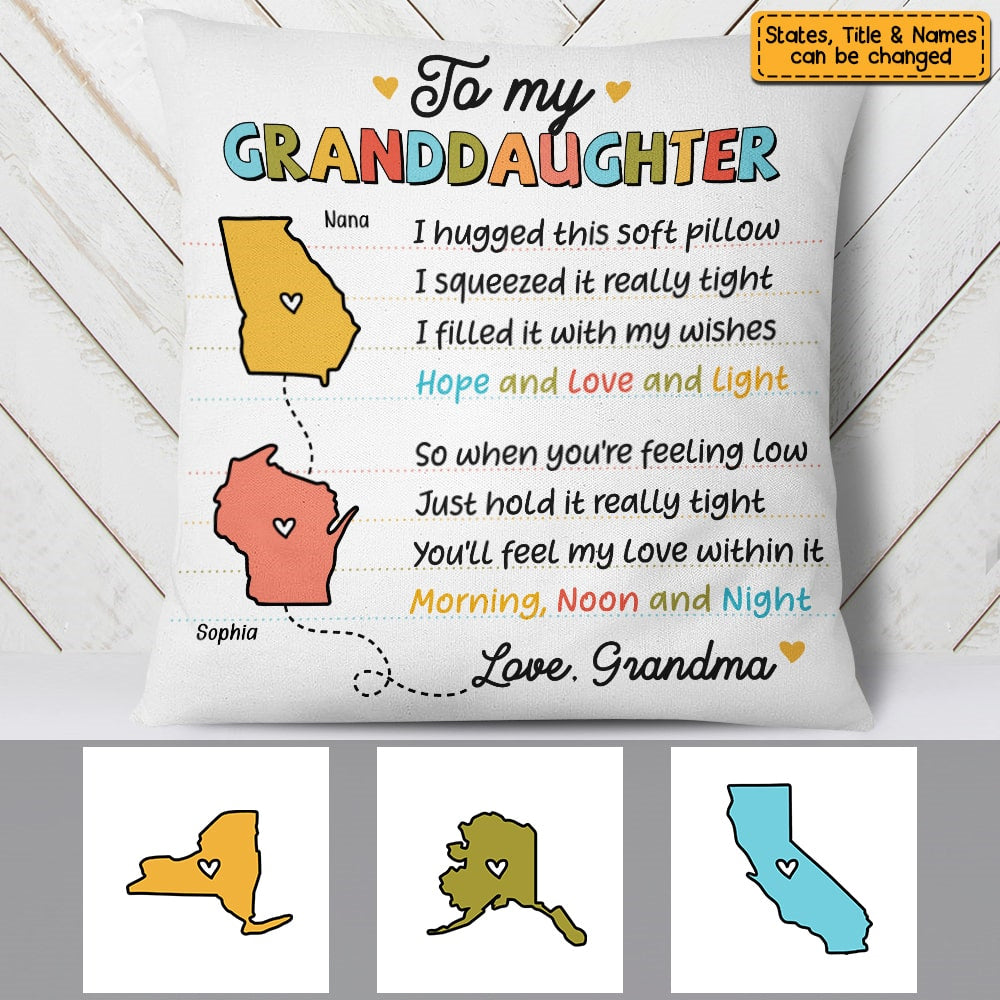 Personalized Long Distance Drawing Pillow AP61 30O53