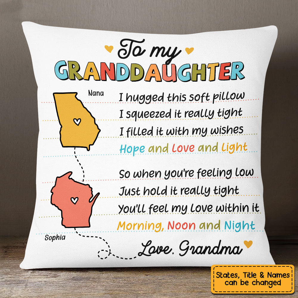 Personalized Long Distance Drawing Pillow AP61 30O53