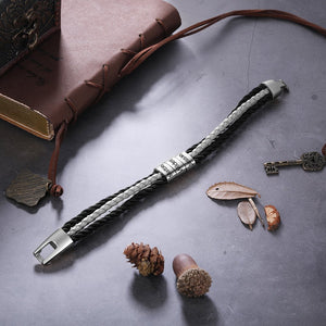 Men of Sports Style Braided Bracelet