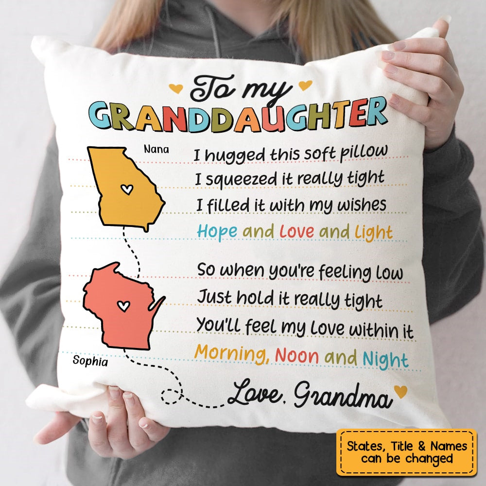 Personalized Long Distance Drawing Pillow AP61 30O53