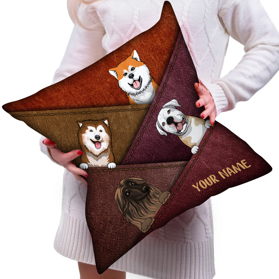 PERSONALIZED DOG PILLOWCASE