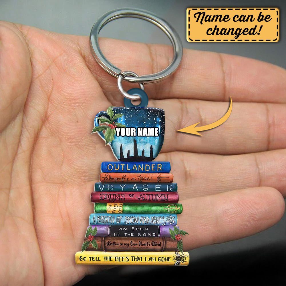 Outlander Novel Go Tell The Bees That I Am Go KEYCHAIN - Gift for Outlander Fans