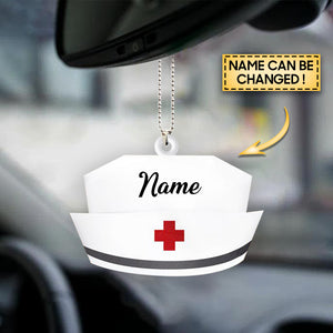 Personalized Nurse Cap Scrubs - Gift for nurse Acrylic  Ornament