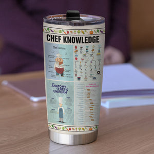 That's What I Do I Cook I Drink And I Know Things Personalized Chef Tumbler Cup