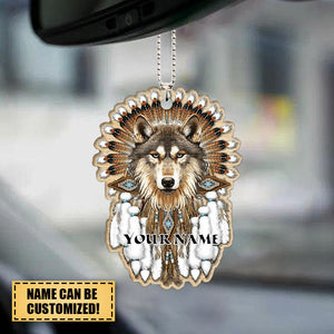 Personalized Native American Acrylic Ornament