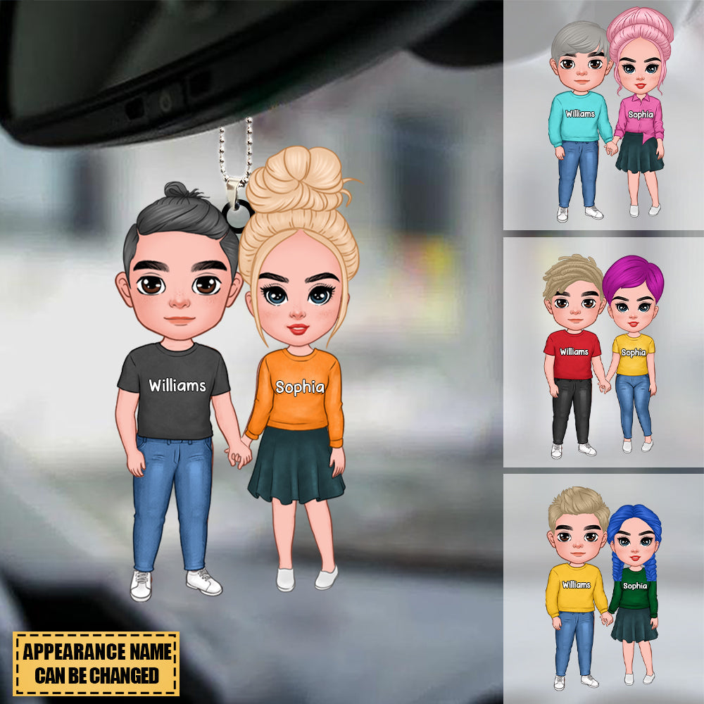 Gift for Couple God Blessed The Broken  Ornament