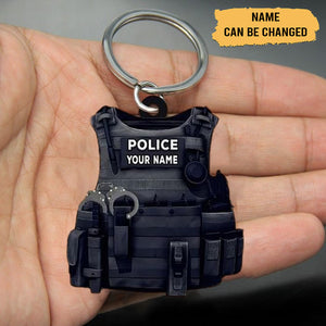 VESTS SHAPED KEYCHAIN