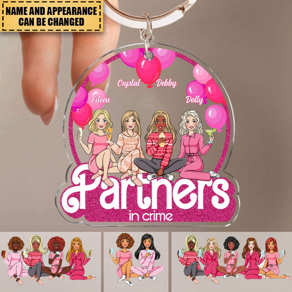 Transparent Keychain - Custom Keychain - Best Friends Gifts