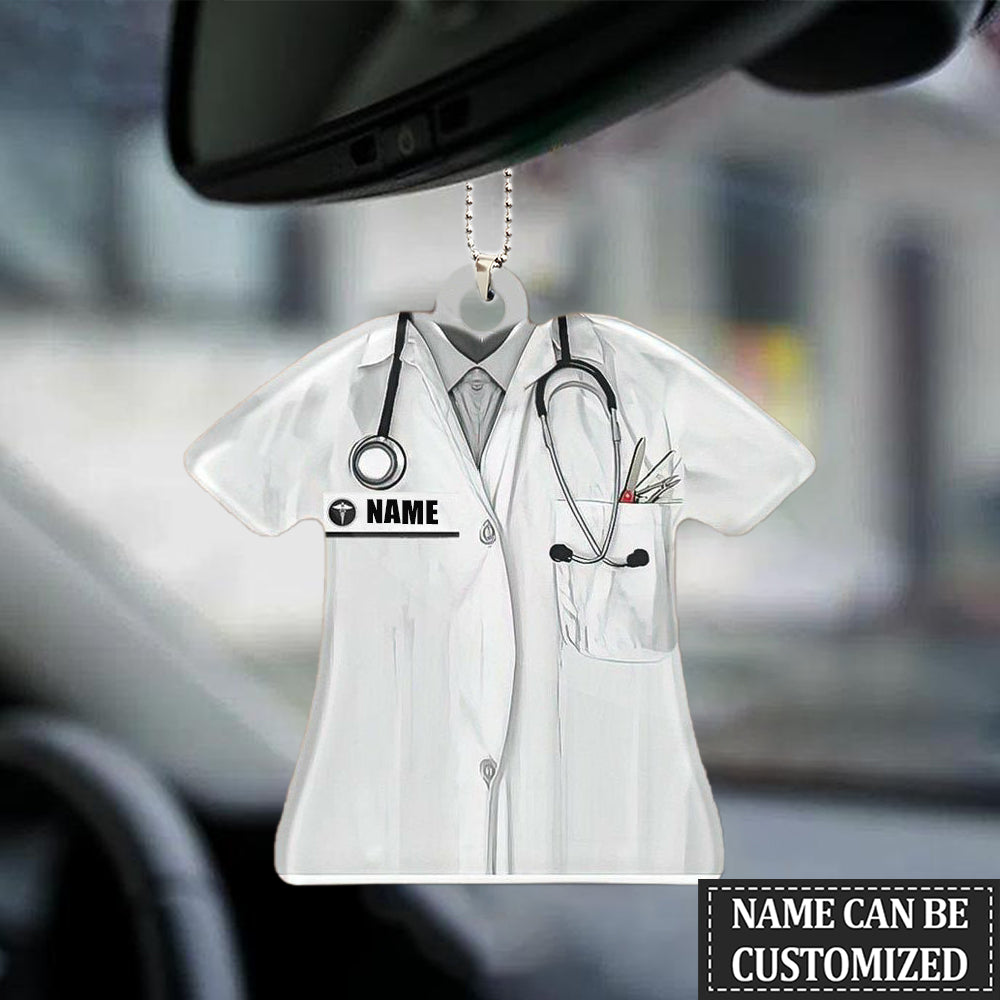 Personalized Doctor Scrubs - Gift for doctor Acrylic  Ornament