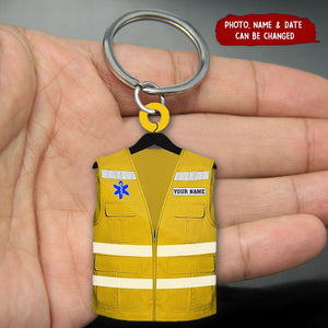 PERSONALIZED Paramedic KEYCHAIN