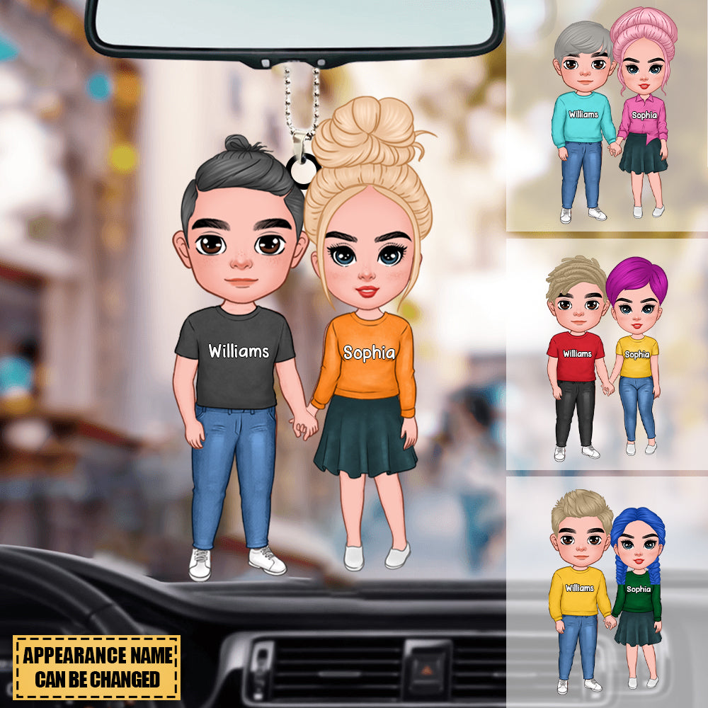 Gift for Couple God Blessed The Broken  Ornament