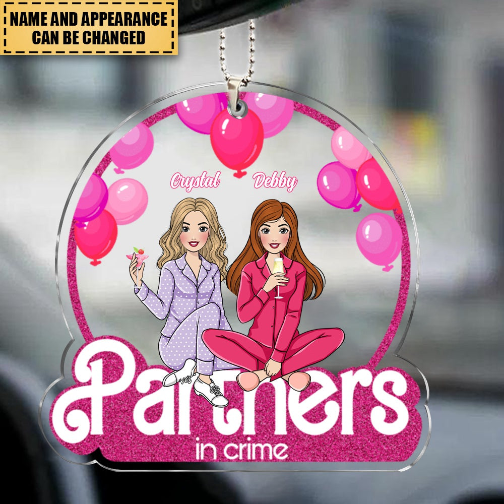 Transparent Car Ornament - Custom Car Ornament - Best Friends Gifts