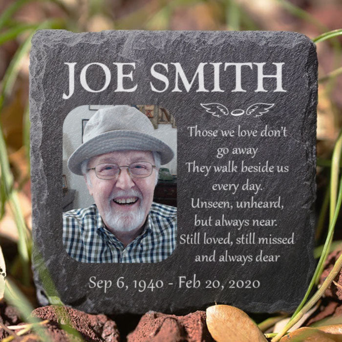 Still Loved, Still Missed, Always Dear - Personalized Memorial Stone - Upload Image, Memorial Gift, Sympathy Gift