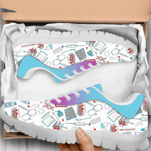 Custom Personalized Nurse Sneakers - Gift Idea For Nurse