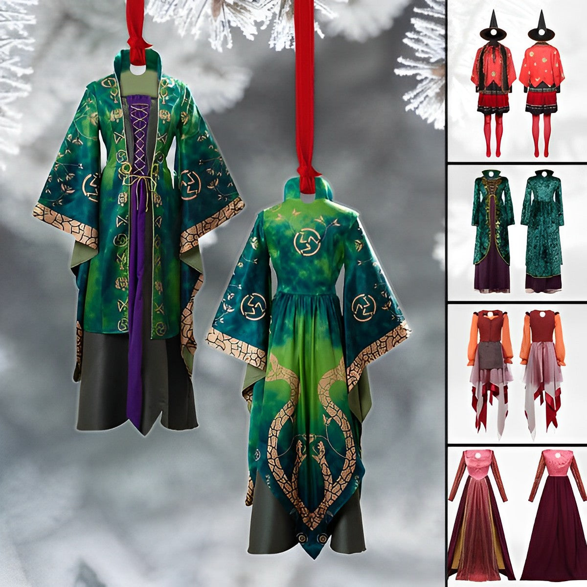 Personalized Horror Movie Ornament, Christmas Tree Decor