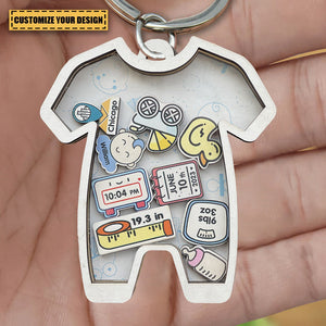 First Prefect Gift For Baby - Personalized Keychain
