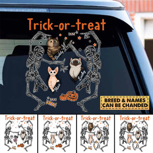 Halloween When Cats Appear Personalized Car Decal