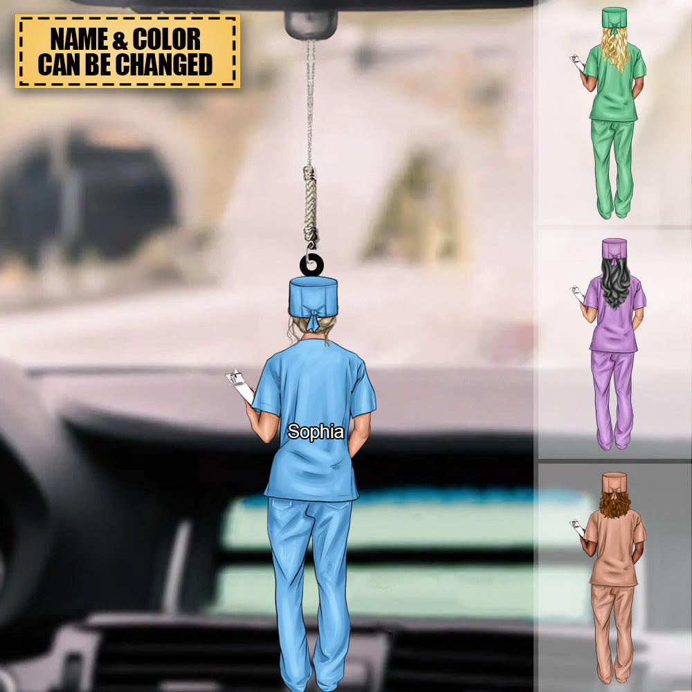 Personalized Nurse Ornament, Nurse Best Friends, Gift for Nurses