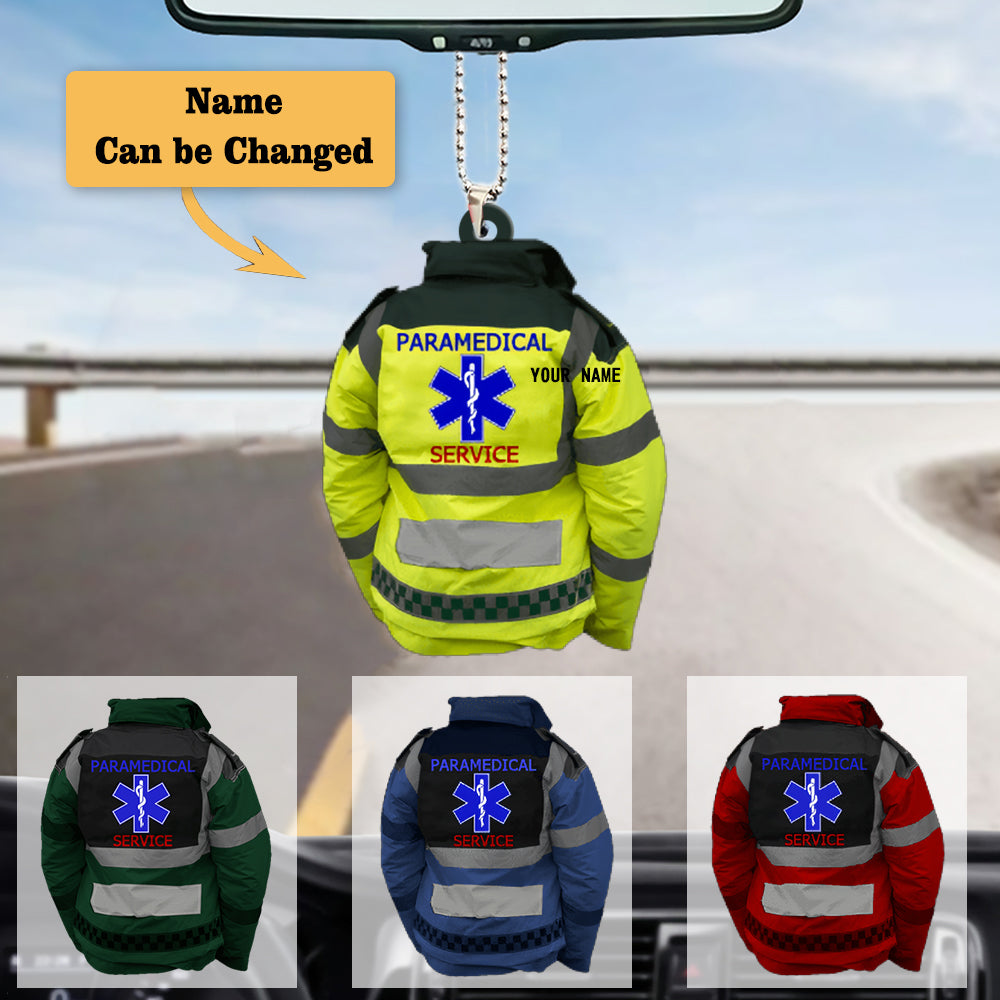 PERSONALIZED PARAMEDIC UNIFORM ACRYLIC Ornament