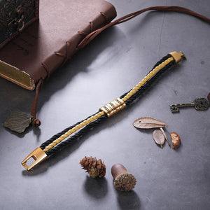 Men of Sports Style Braided Bracelet