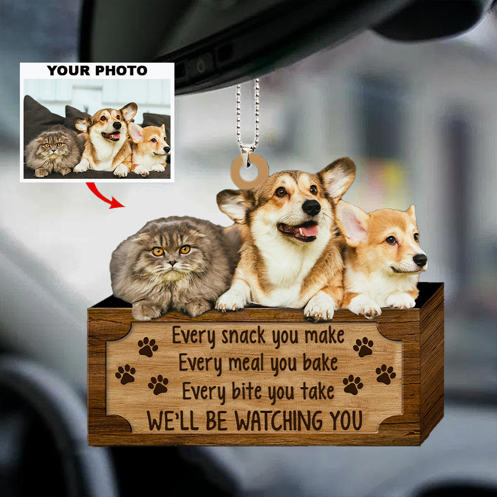 Personalized Photo Mica Ornament - Customize Your Photo