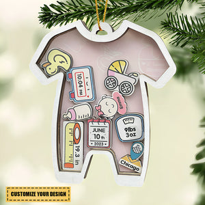 First Prefect Ornament For Baby -Personalized Christmas Ornament