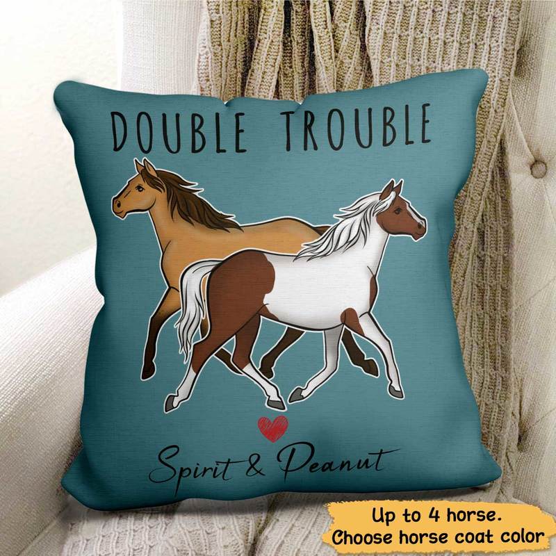 Horse Personalized Pillow