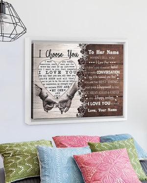 I Love You So Much - Special Gift For Girlfriend - Personalized Horizontal Poster