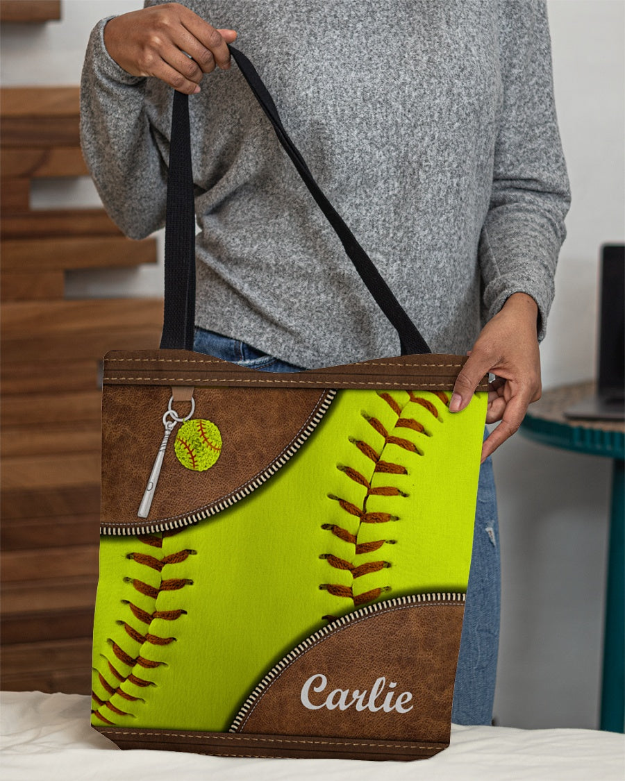 Love Softball All-Over Tote