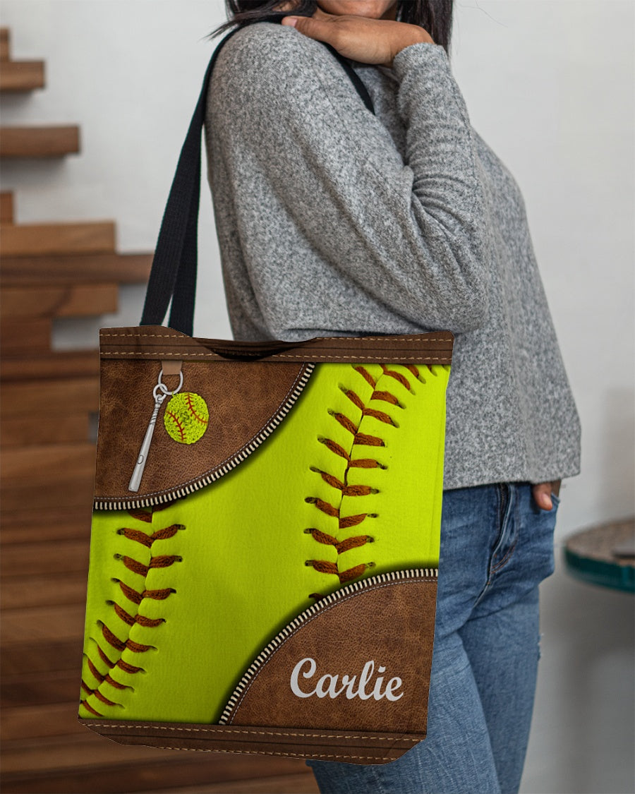 Love Softball All-Over Tote
