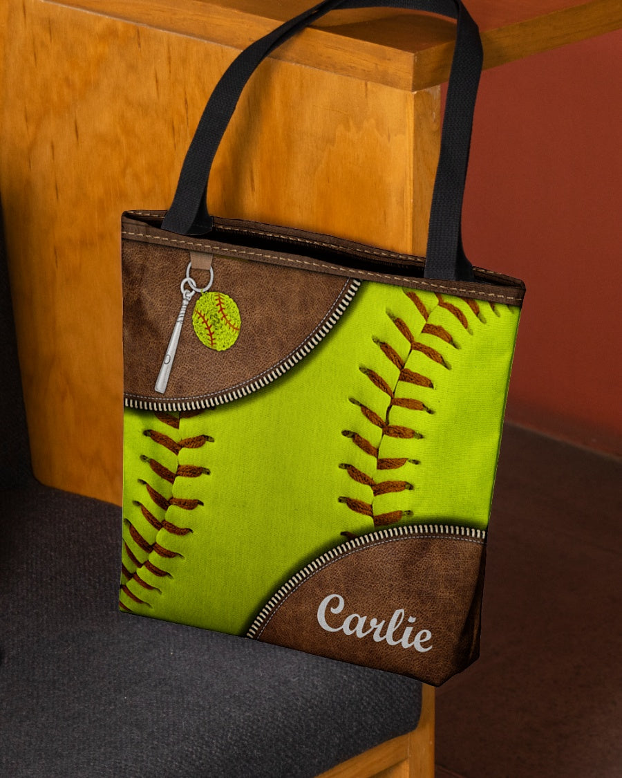 Love Softball All-Over Tote